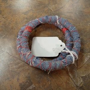 Denim bracelet